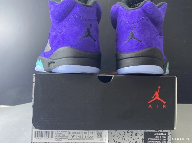 Alternate 5 Jordan Grape Air Retro 136027-500 0920